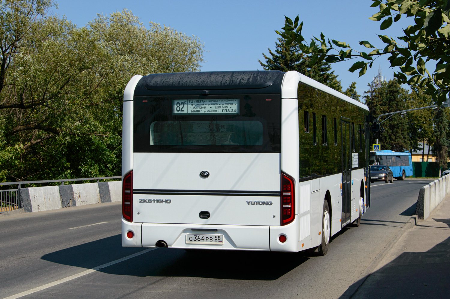 Пензенская область, Yutong ZK6116HG № С 364 РВ 58