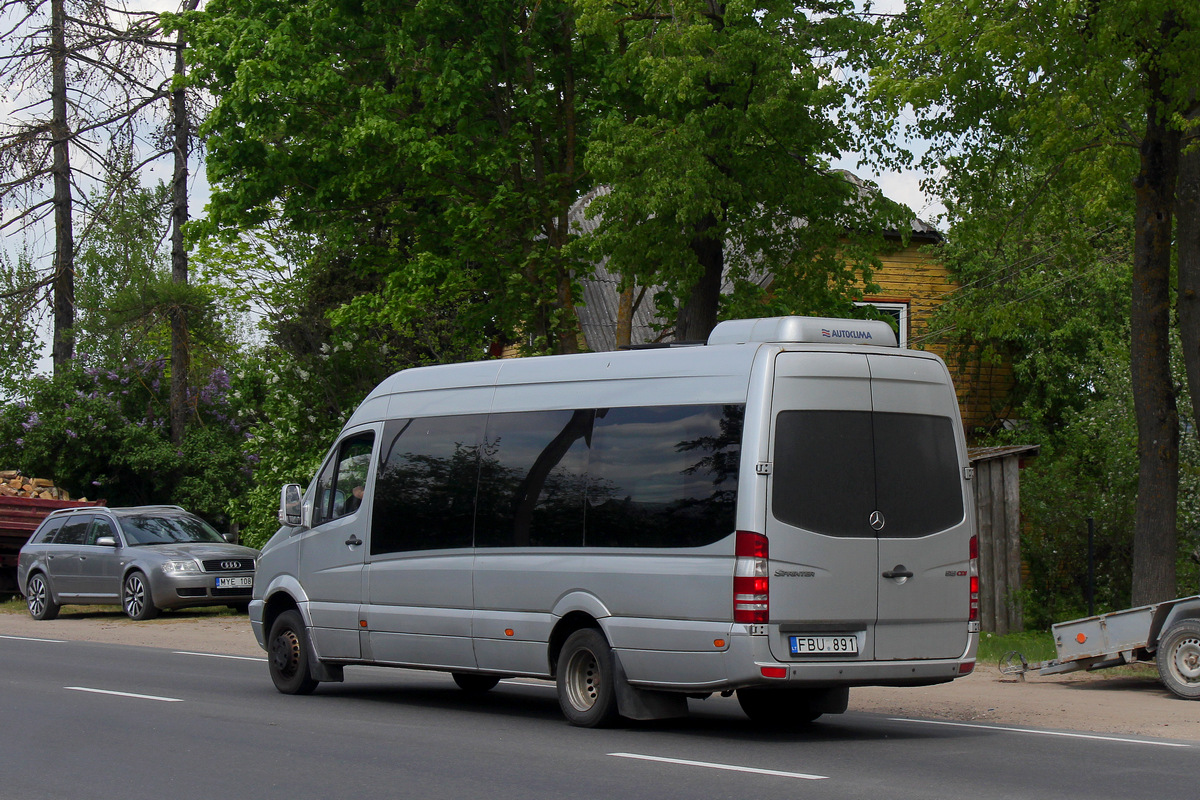 Литва, Mercedes-Benz Sprinter W906 515CDI № FBU 891