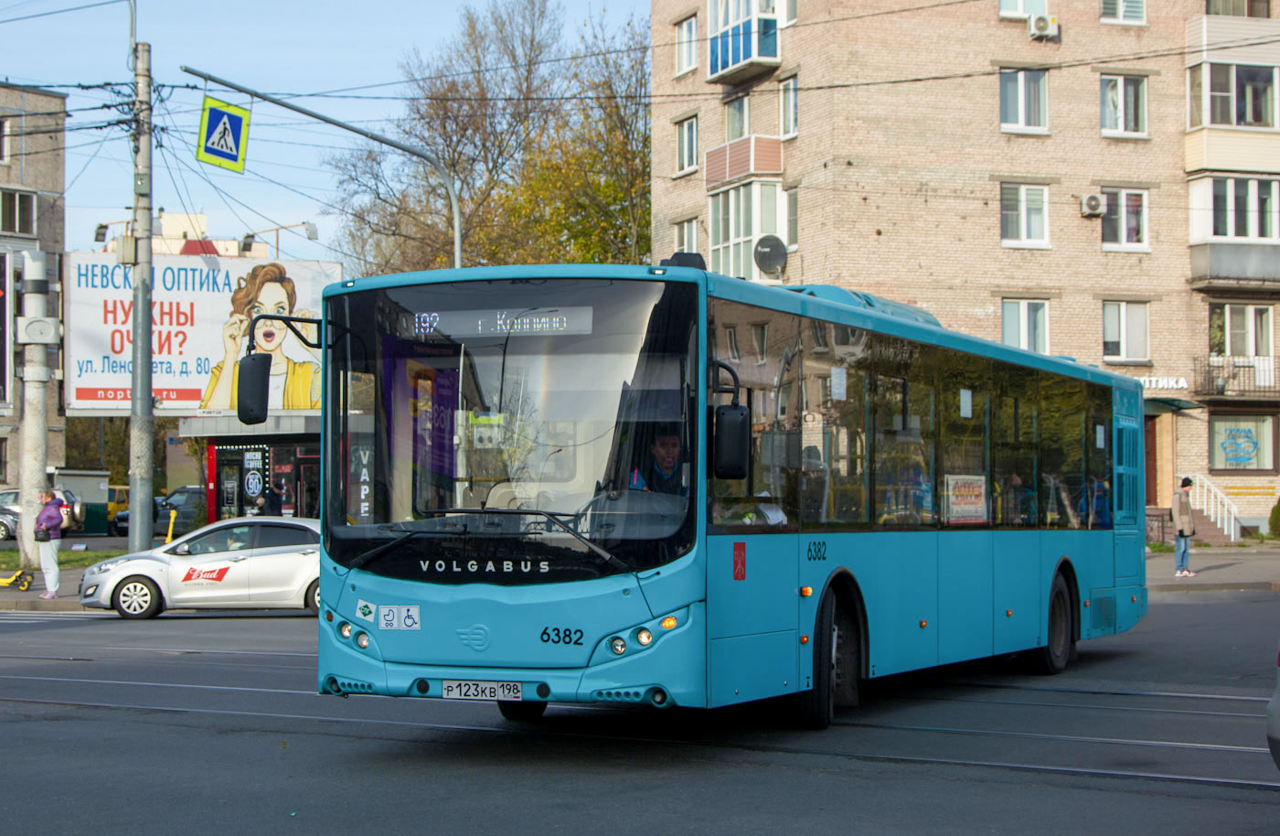 Санкт-Петербург, Volgabus-5270.G2 (LNG) № 6382