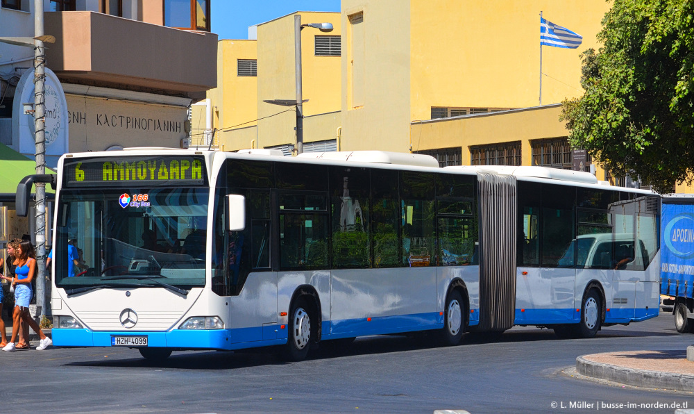 Греция, Mercedes-Benz O530G Citaro G № 166