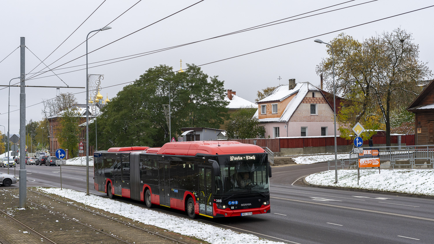 Латвия, Scania Citywide LFA II 17.9 № 386