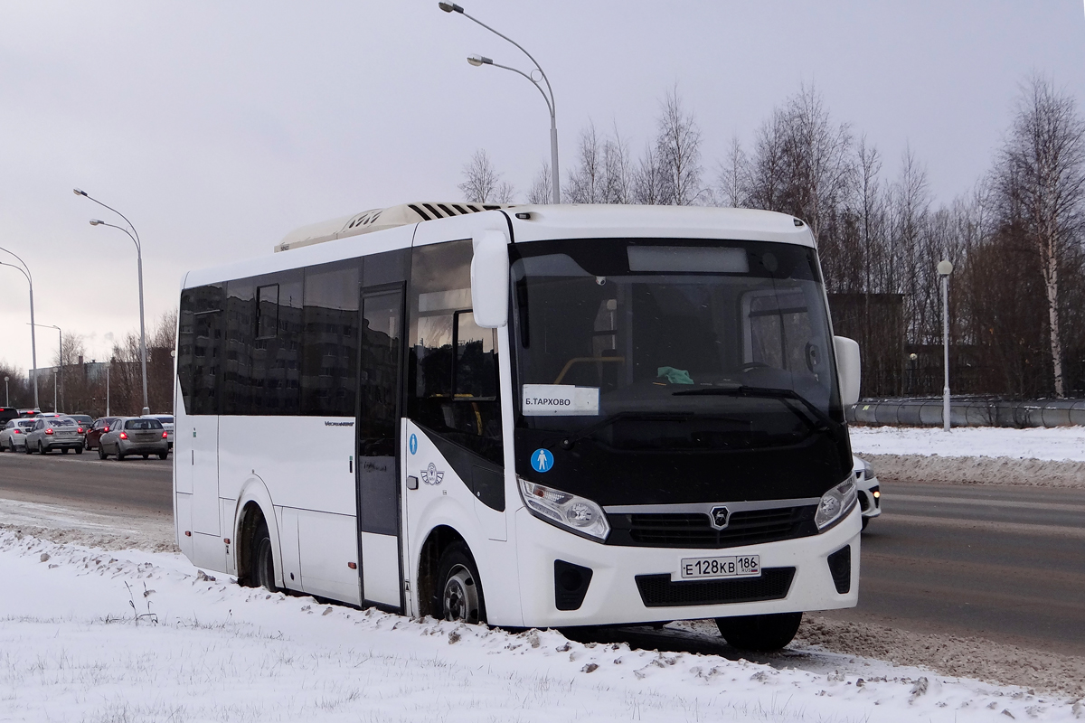 Ханты-Мансийский АО, ПАЗ-320405-04 "Vector Next" (межгород) № Е 128 КВ 186