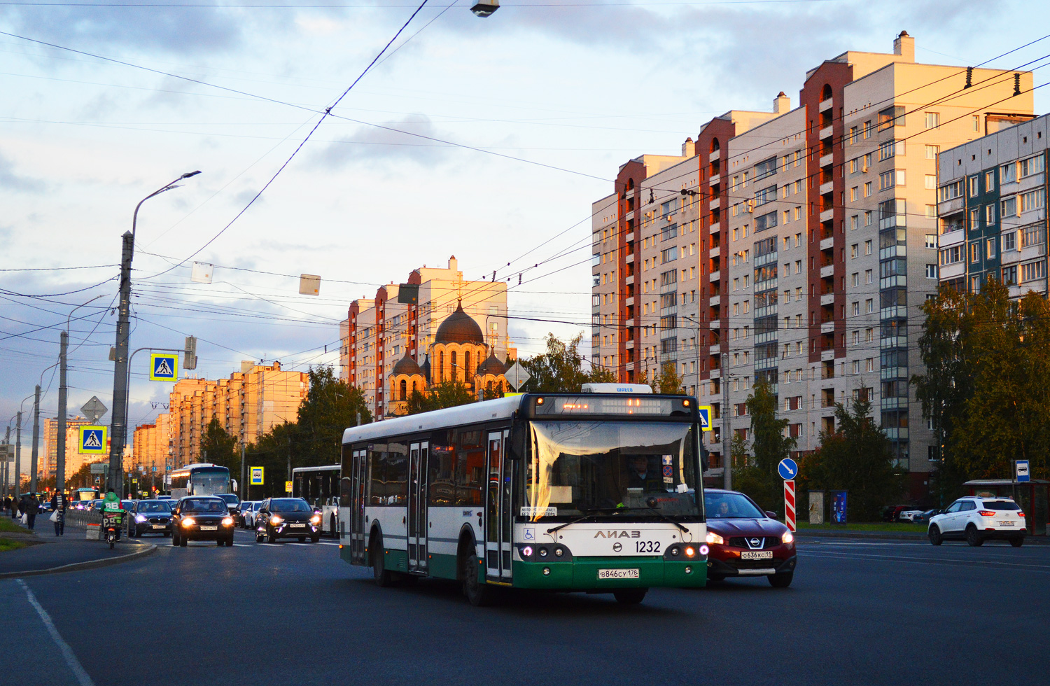 Санкт-Петербург, ЛиАЗ-5292.60 № 1232