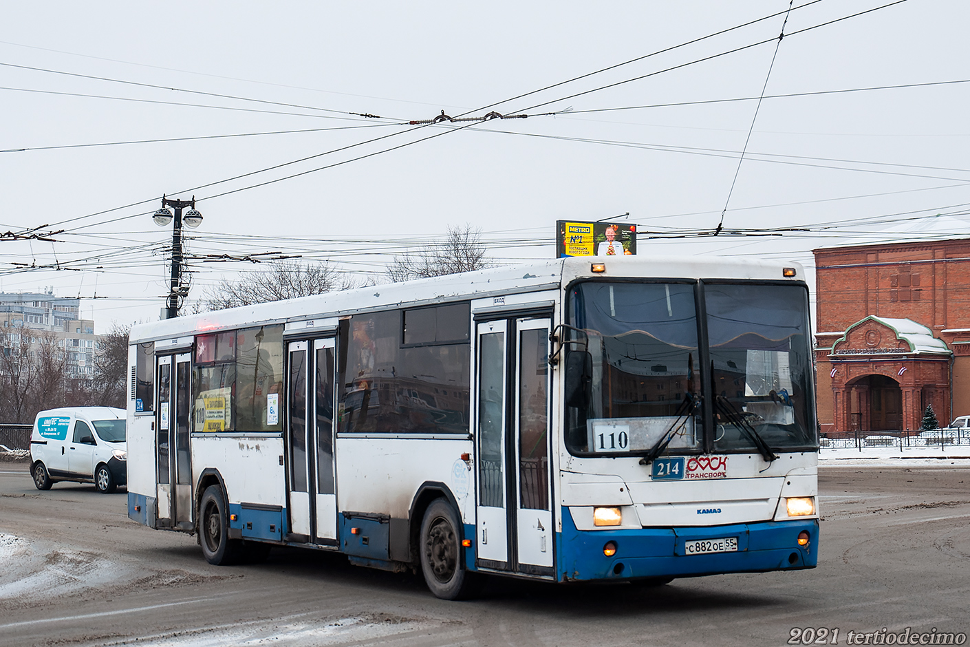 Omsk region, NefAZ-5299-20-15 # 214