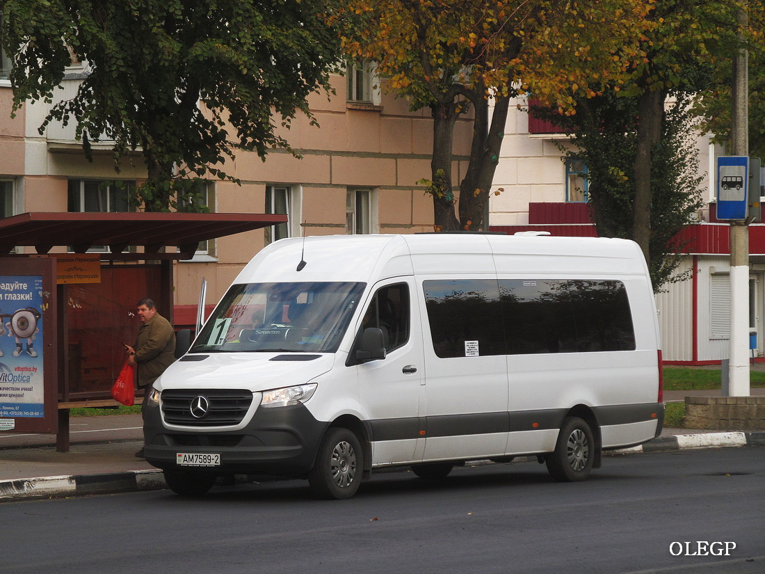 Витебская область, Mercedes-Benz Sprinter W907 416CDI № АМ 7589-2