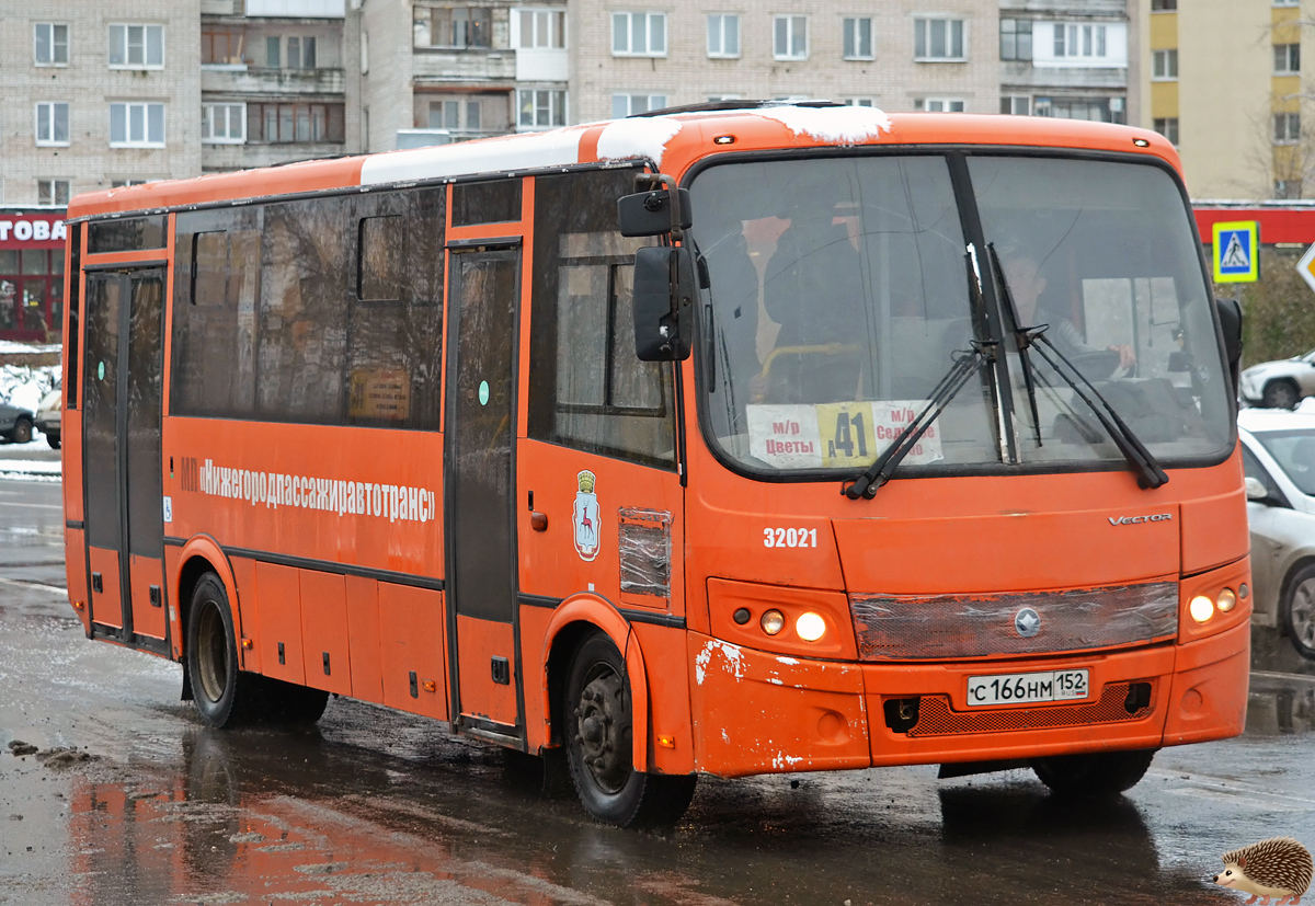 Нижегородская область, ПАЗ-320414-04 "Вектор" № 32021