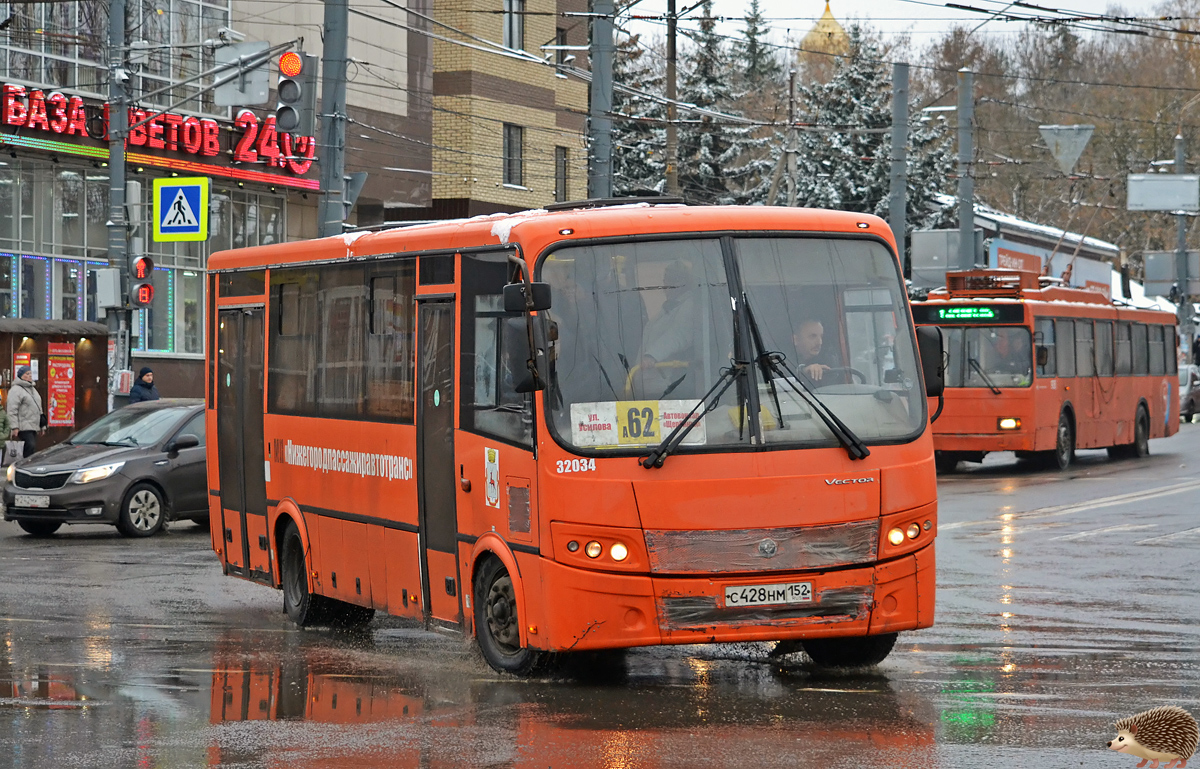 Нижегородская область, ПАЗ-320414-04 "Вектор" № 32034