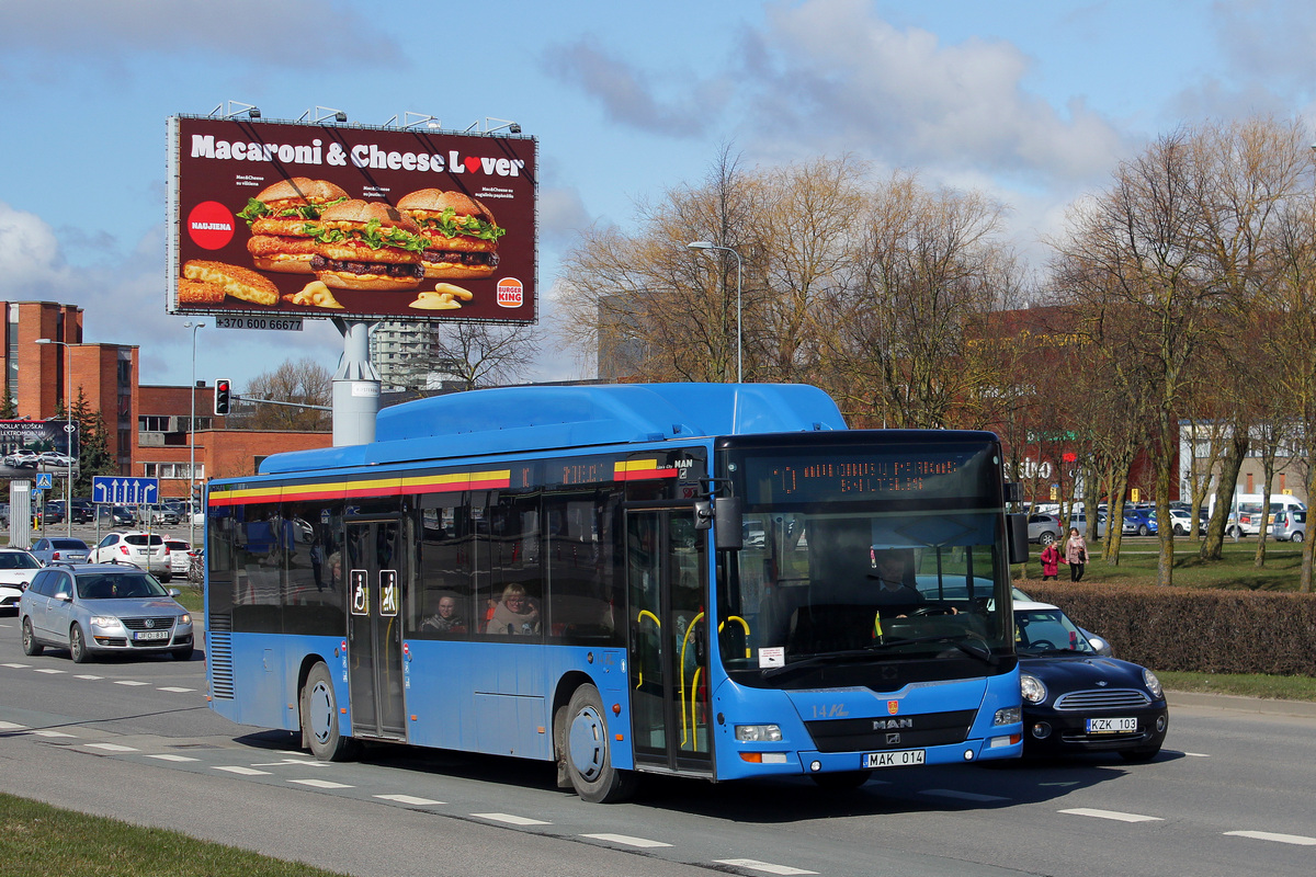 Литва, MAN A21 Lion's City NL313 CNG № 14