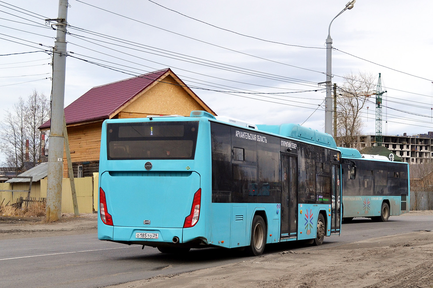 Архангельская область, Lotos-105C02 № О 185 ТО 29