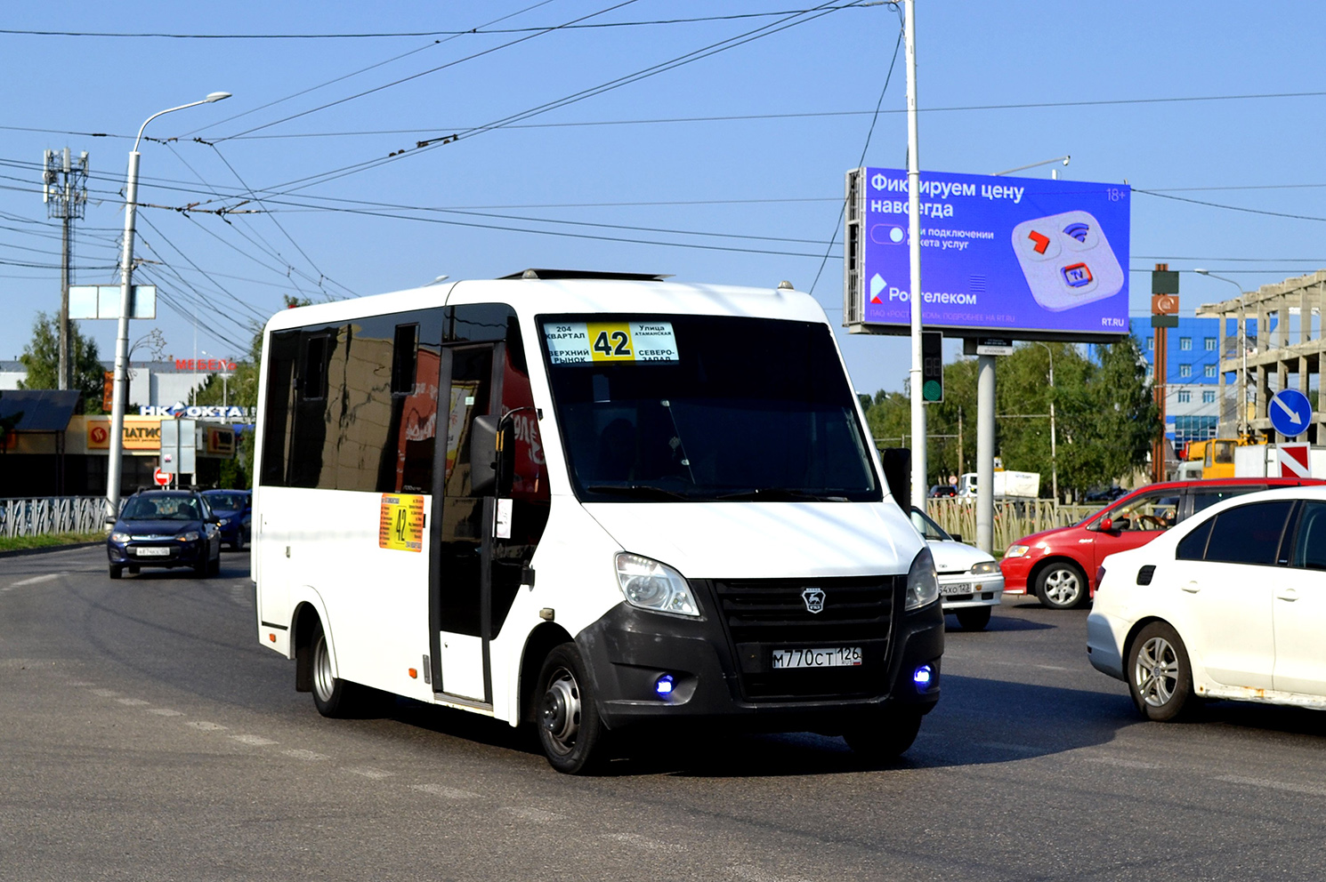 Ставропольский край, ГАЗ-A64R42 Next № М 770 СТ 126