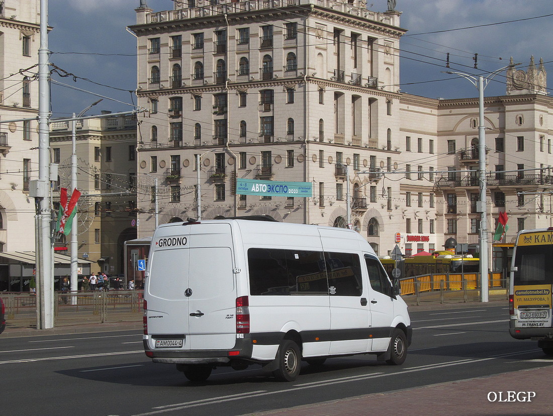 Гродненская область, (модель неизвестна) № АМ 0044-4