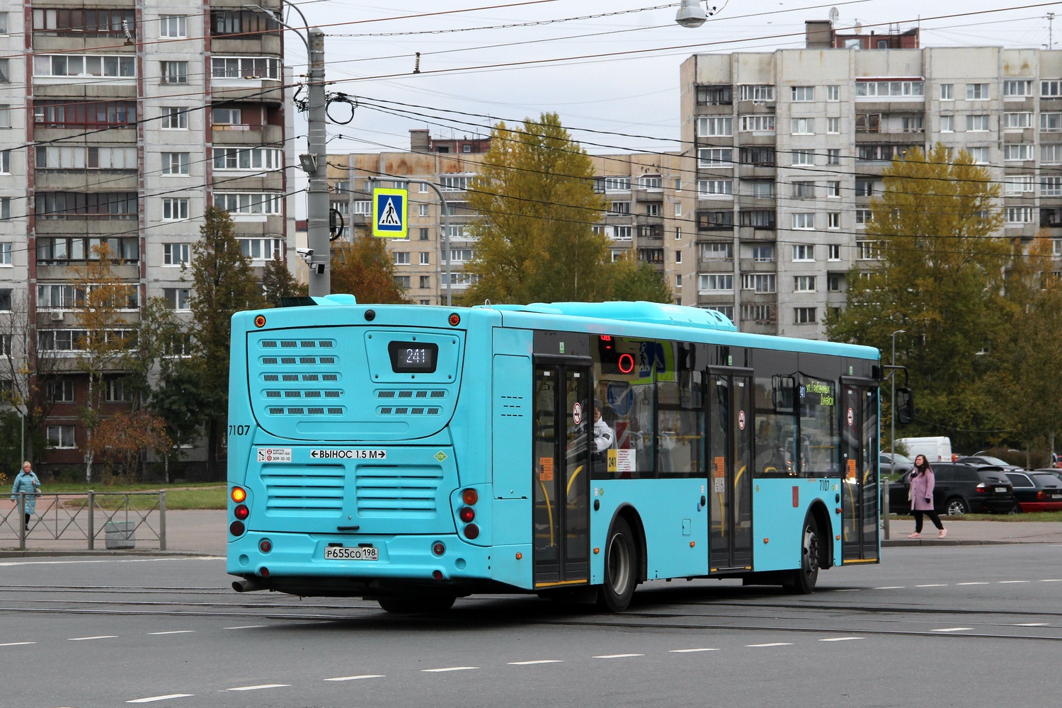 Санкт-Петербург, Volgabus-5270.G4 (LNG) № 7107