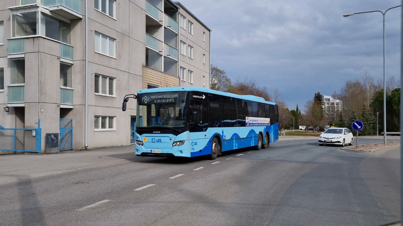 Финляндия, Scania Citywide LE Suburban № 336