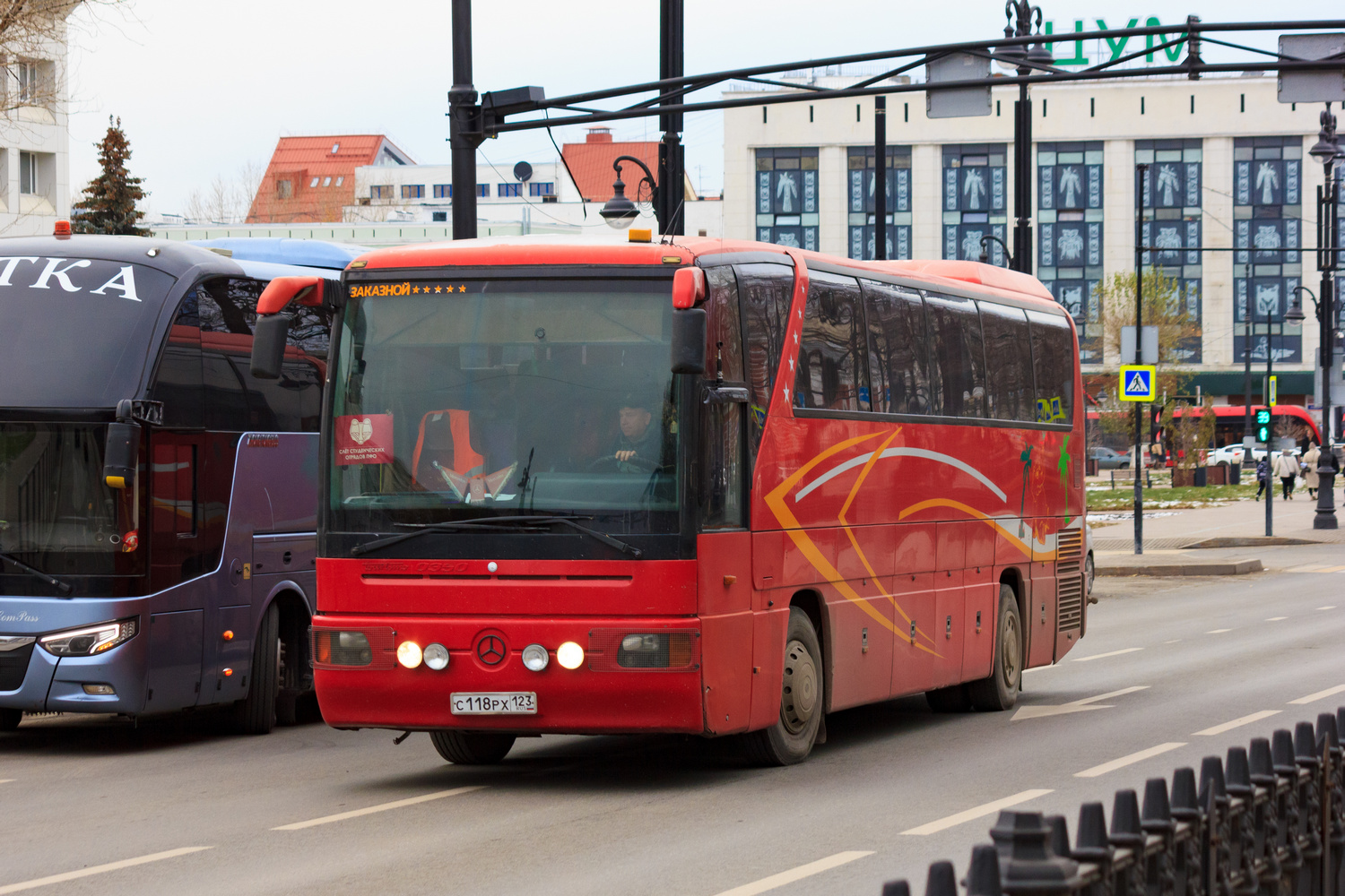 Пермский край, Mercedes-Benz O350-15RHD Tourismo № С 118 РХ 123