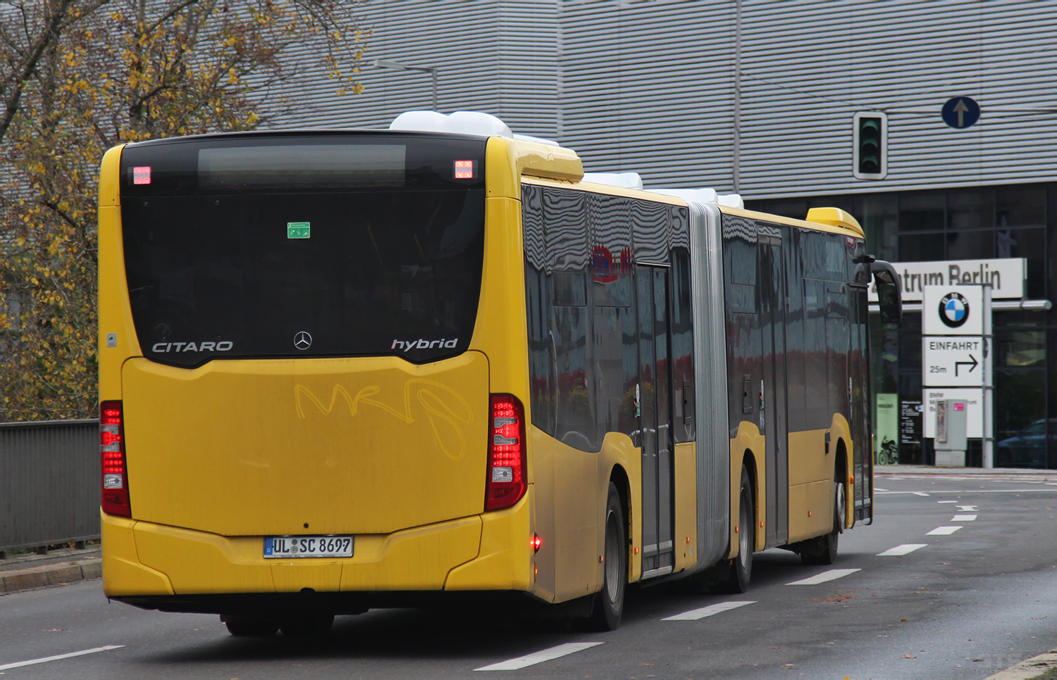 Баден-Вюртемберг, Mercedes-Benz Citaro C2 G hybrid № 8697