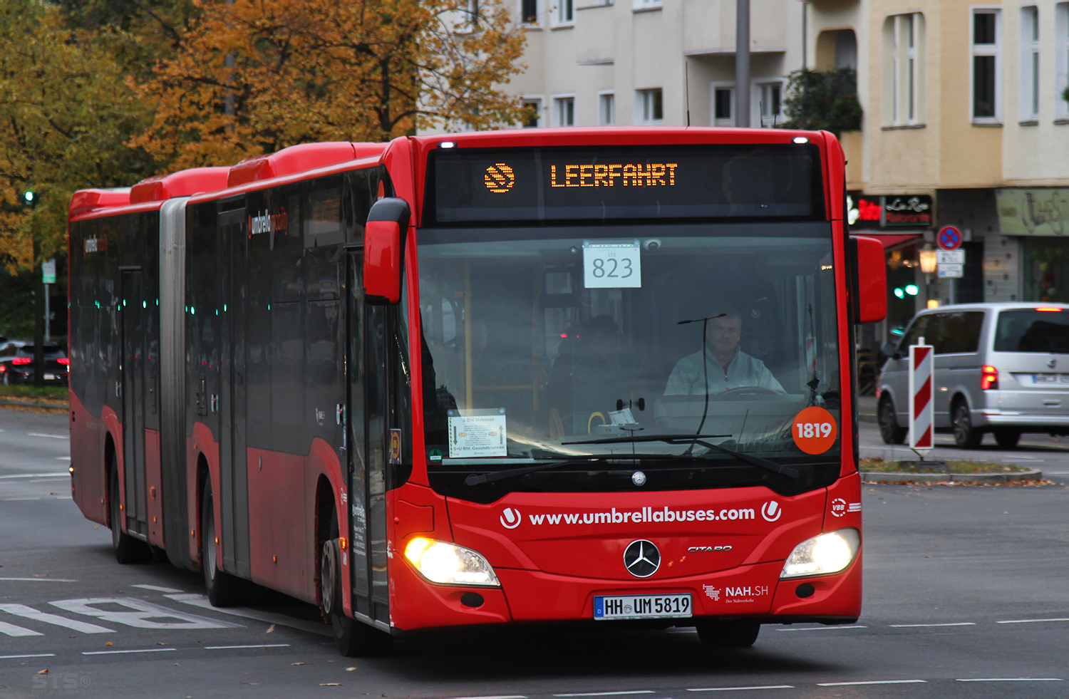 Гамбург, Mercedes-Benz Citaro C2 G № 1819