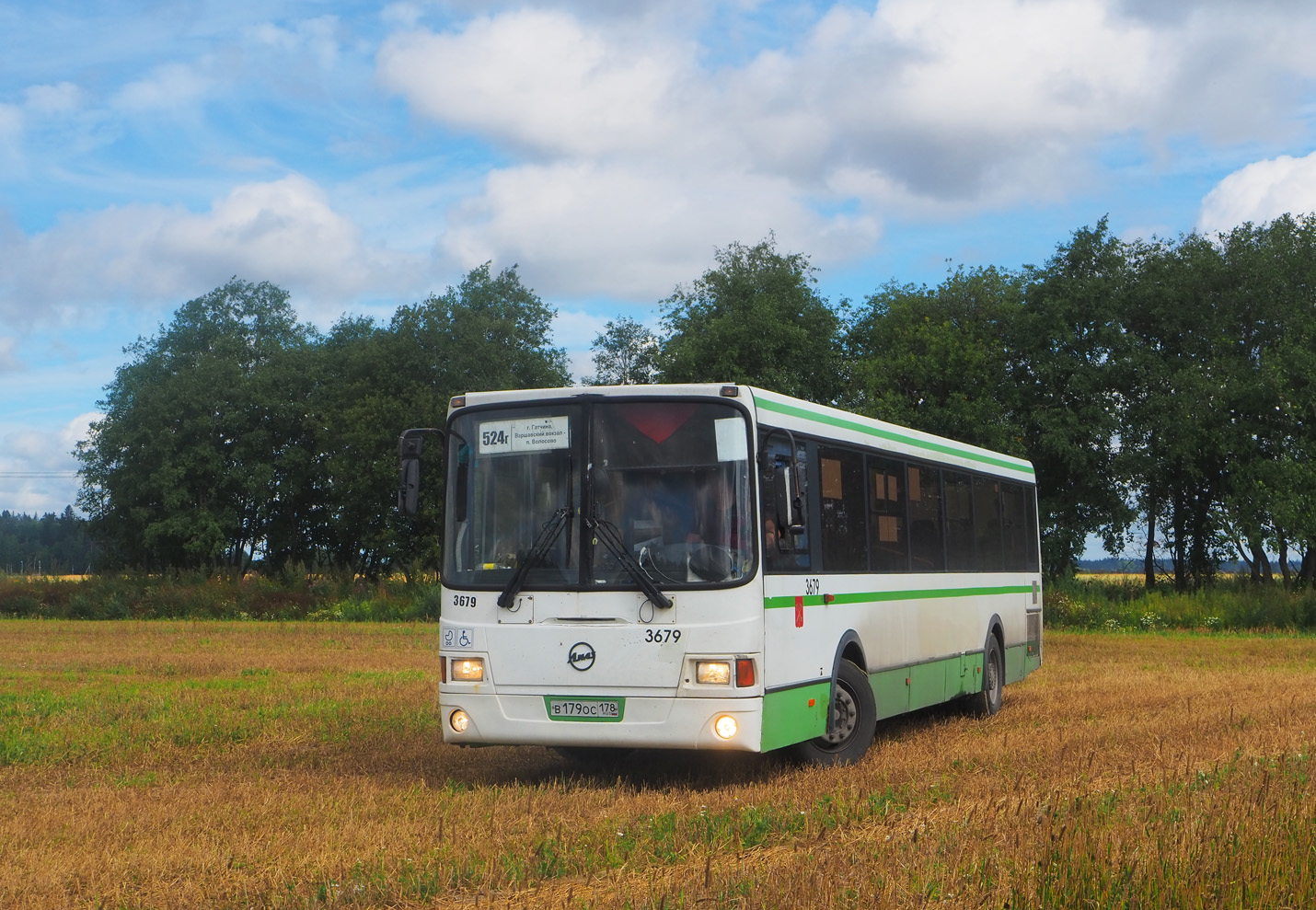 Leningrad region, LiAZ-5293.60 № 3679