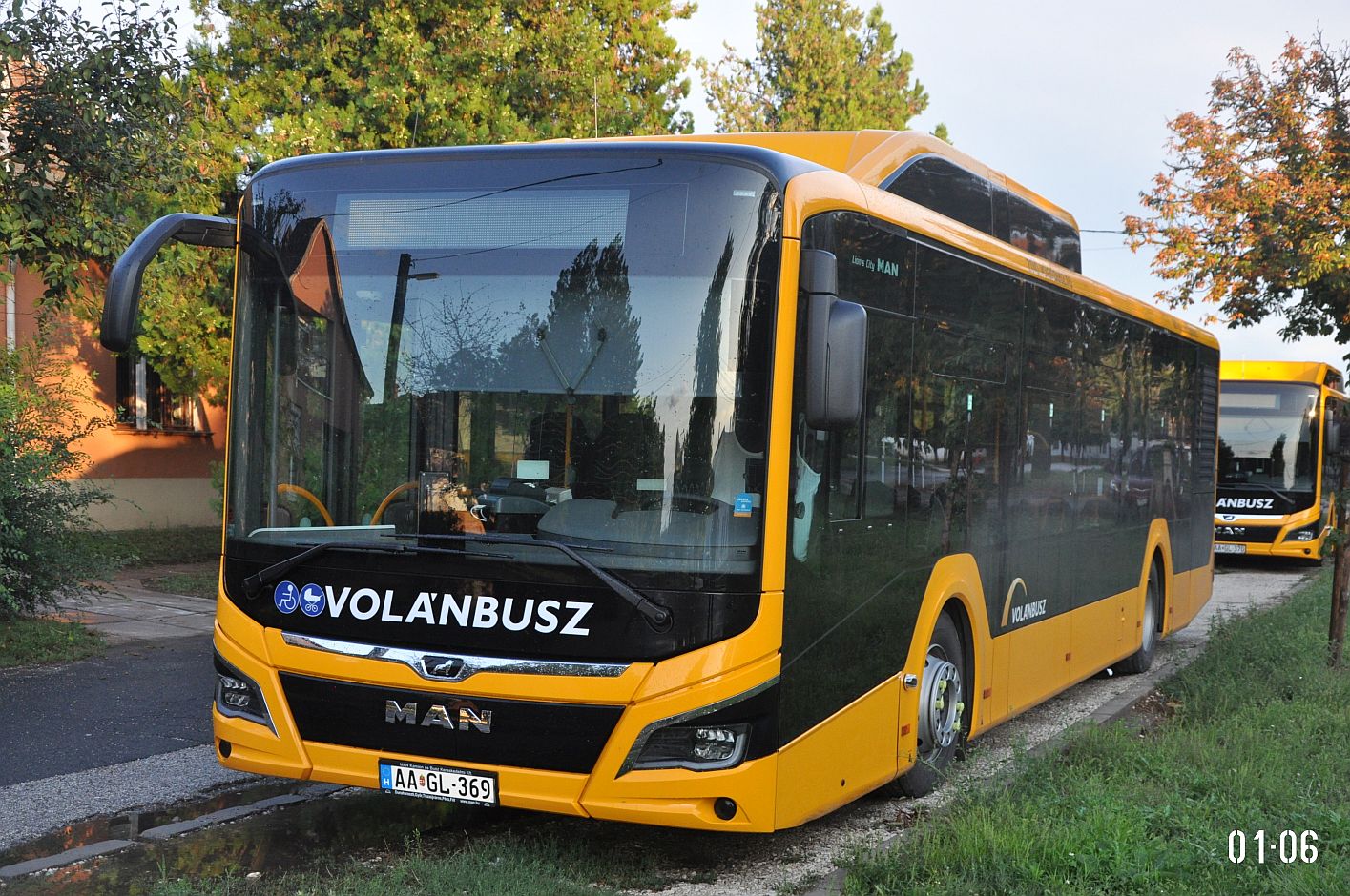 Венгрия, MAN 12C Lion's City 12 G NL320 № AA GL-369