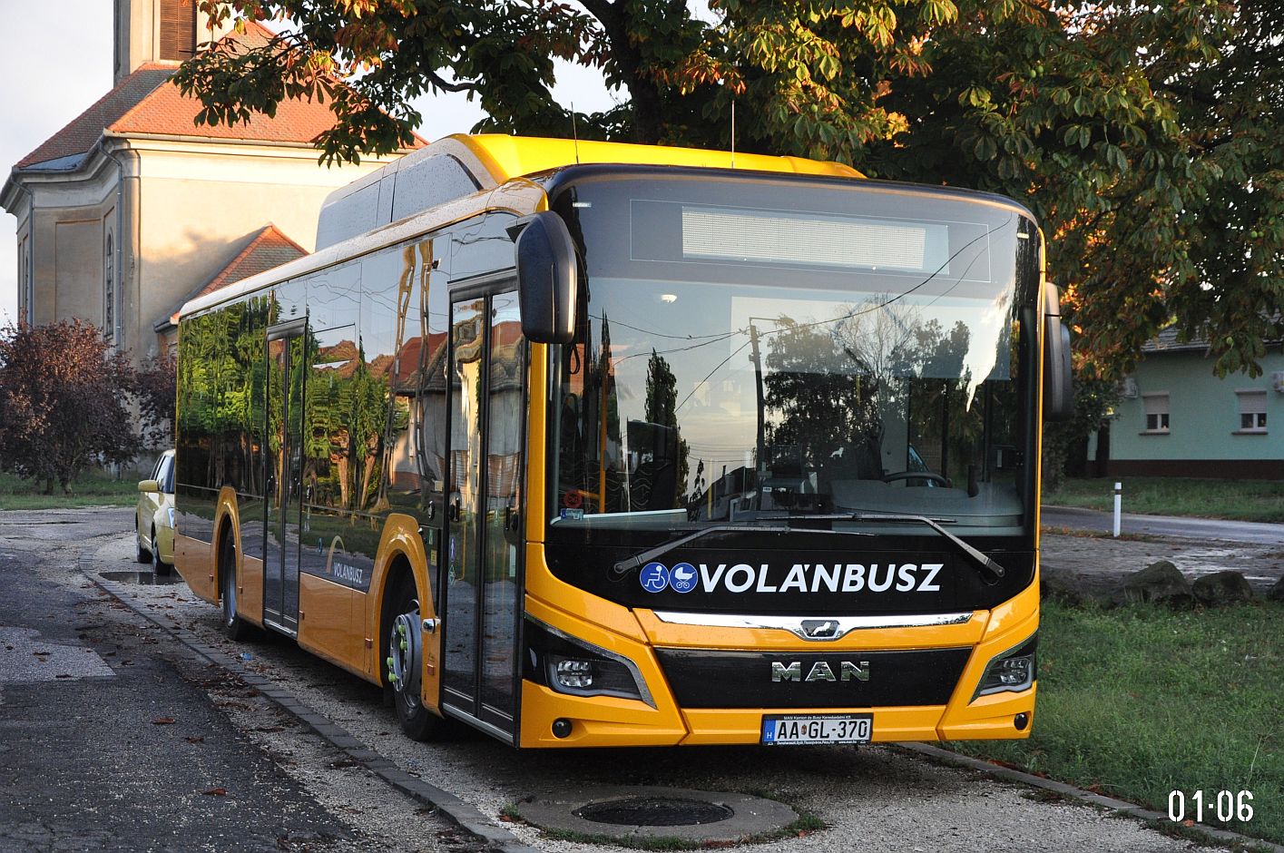 Венгрия, MAN 12C Lion's City 12 G NL320 № AA GL-370