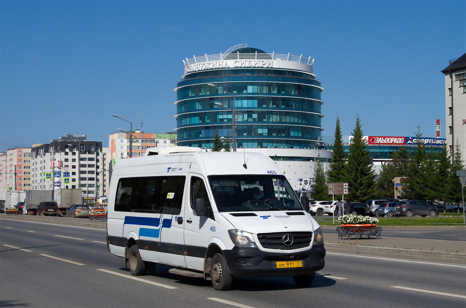 Tumen region, Luidor-22360C (MB Sprinter) č. 465