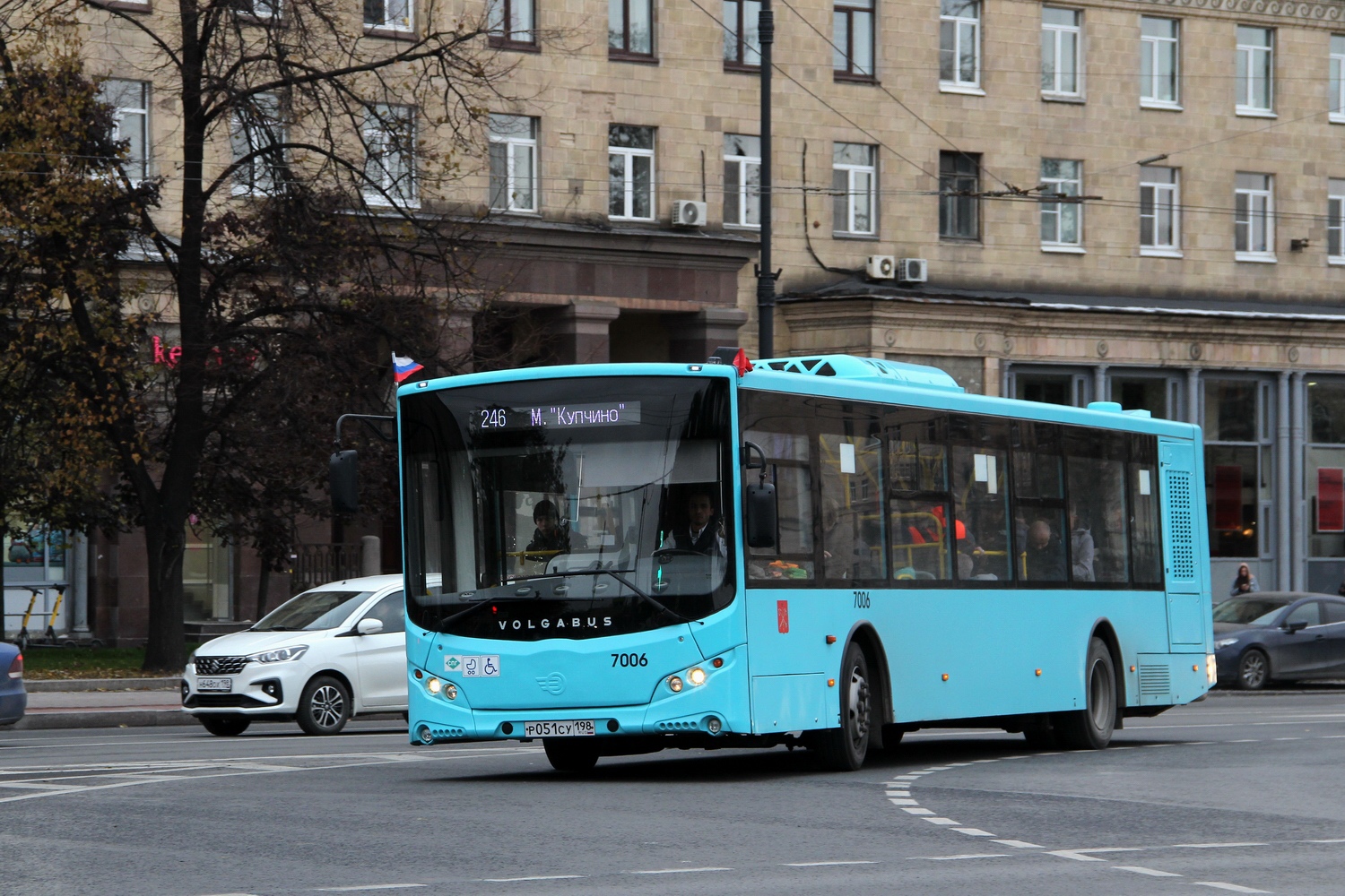 Санкт-Петербург, Volgabus-5270.G4 (LNG) № 7006