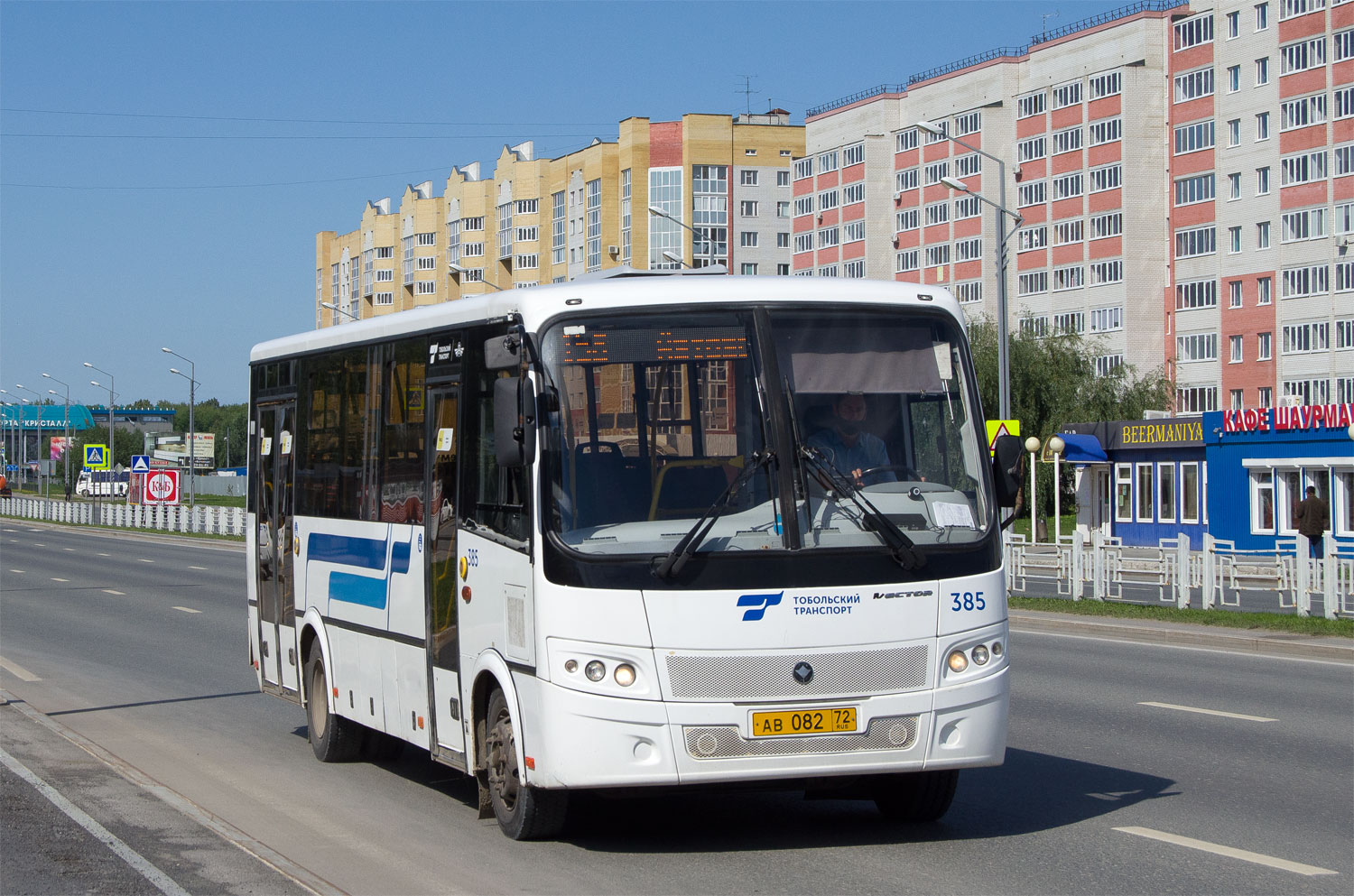 Тюменская область, ПАЗ-320414-05 "Вектор" (1-2) № 385