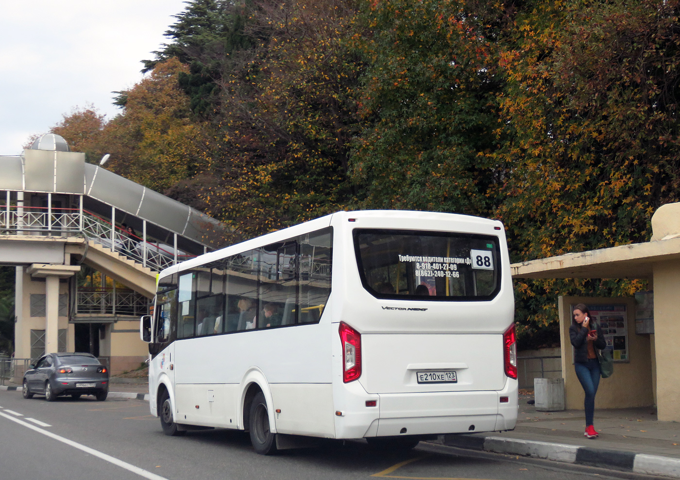 Краснодарский край, ПАЗ-320435-04 "Vector Next" № Е 210 ХЕ 123