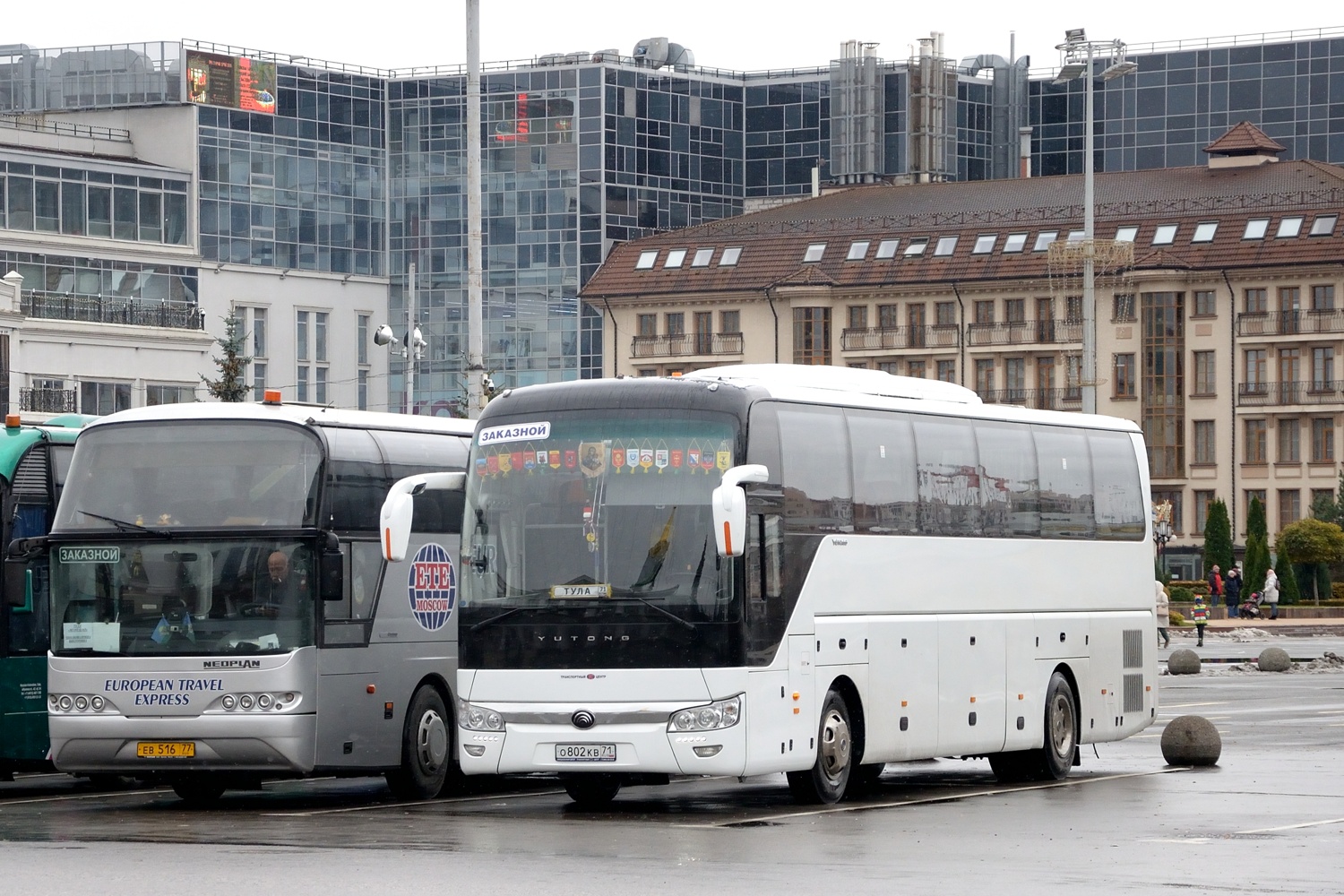 Тульская вобласць, Yutong ZK6122H9 № О 802 КВ 71