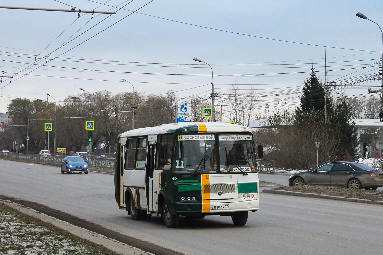 Томская область, ПАЗ-32054 № Е 818 СХ 70