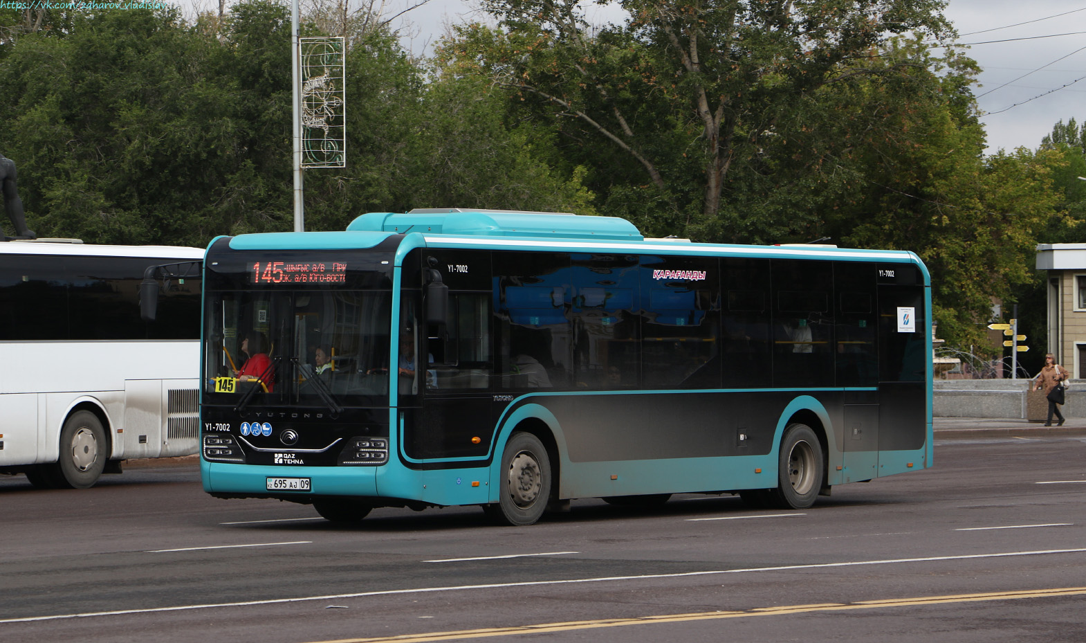 Карагандинская область, Yutong ZK6116HG (QazTehna) № Y1-7002