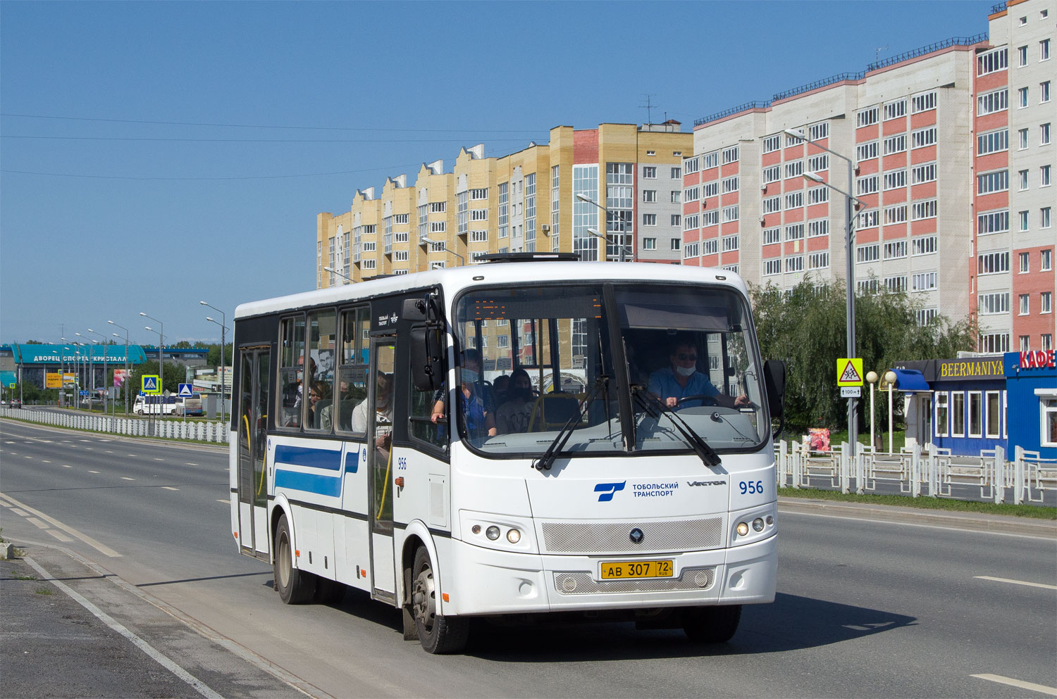 Тюменская область, ПАЗ-320414-04 "Вектор" (1-2) № 956