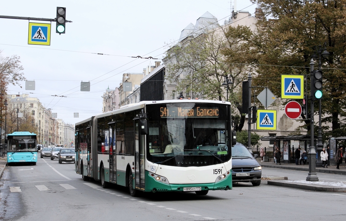 Санкт-Петербург, Volgabus-6271.00 № 1591