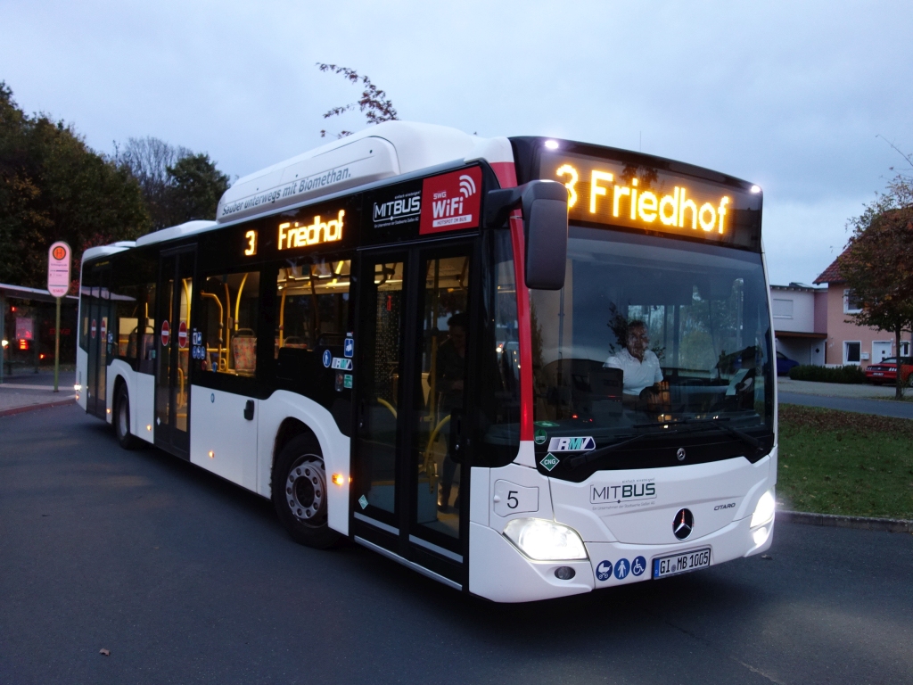 Гессен, Mercedes-Benz Citaro C2 NGT hybrid № 5