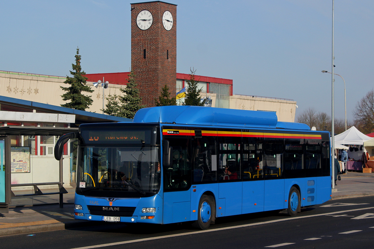 Литва, MAN A21 Lion's City NL273 CNG № 58