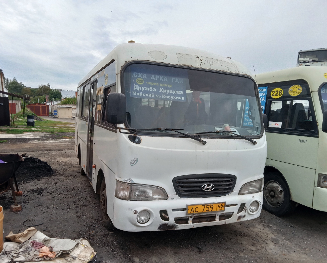 Курская область, Hyundai County SWB C08 (ТагАЗ) № АС 759 46