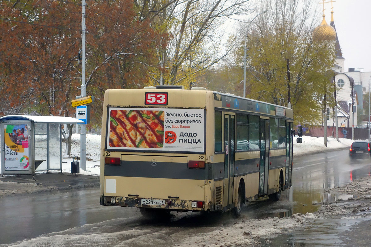 Саратовская область, Mercedes-Benz O405 № Х 221 КМ 64