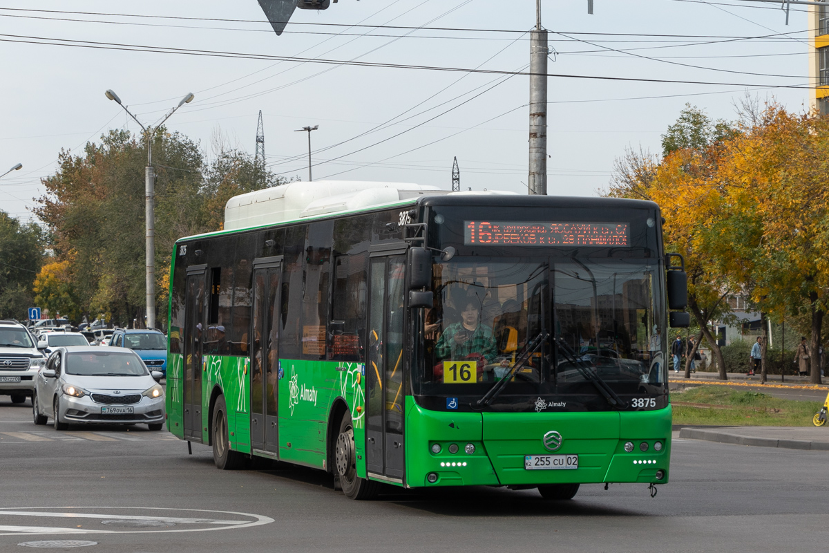 Алматы, Golden Dragon XML6125CN (Hyundai Trans Auto) № 3875 Алматы, Golden Dragon XML6125CN (Hyundai Trans Auto) № 3875