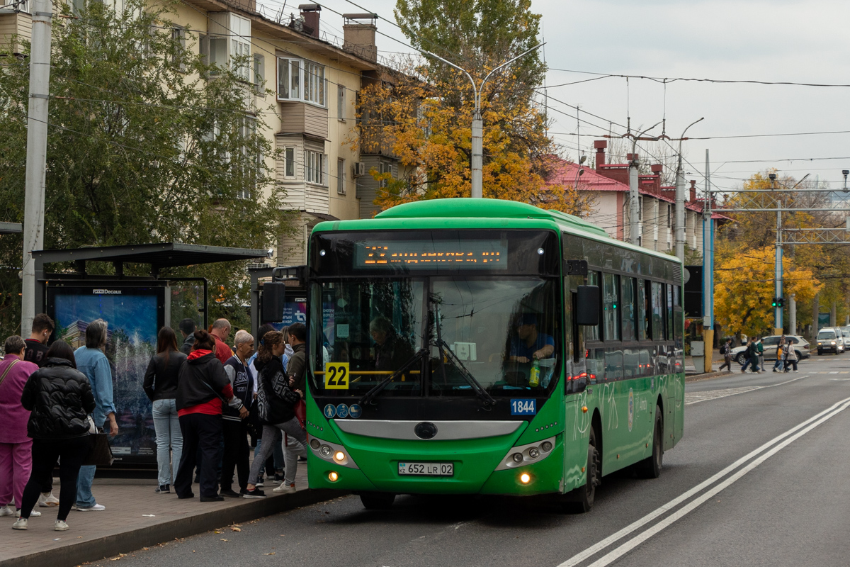 Алматы, Yutong ZK6118HGA № 1844