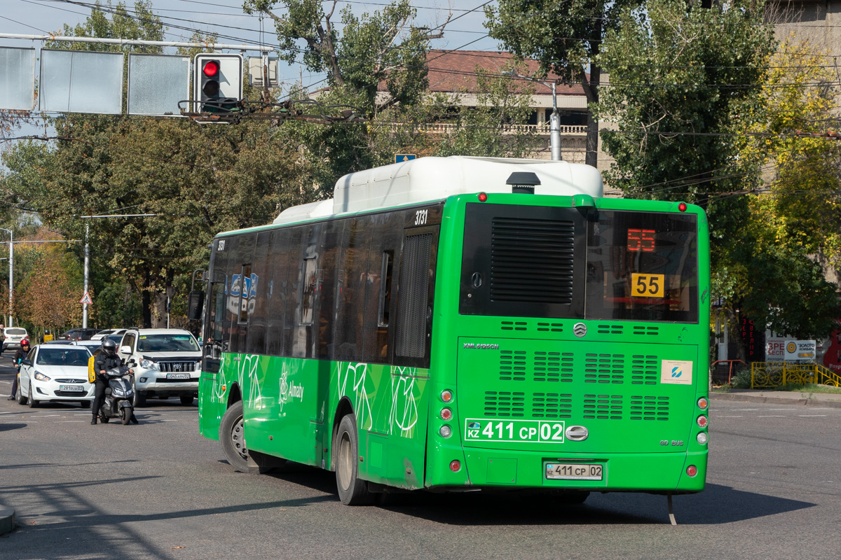 Алматы, Golden Dragon XML6125CN (Hyundai Trans Auto) № 3731
