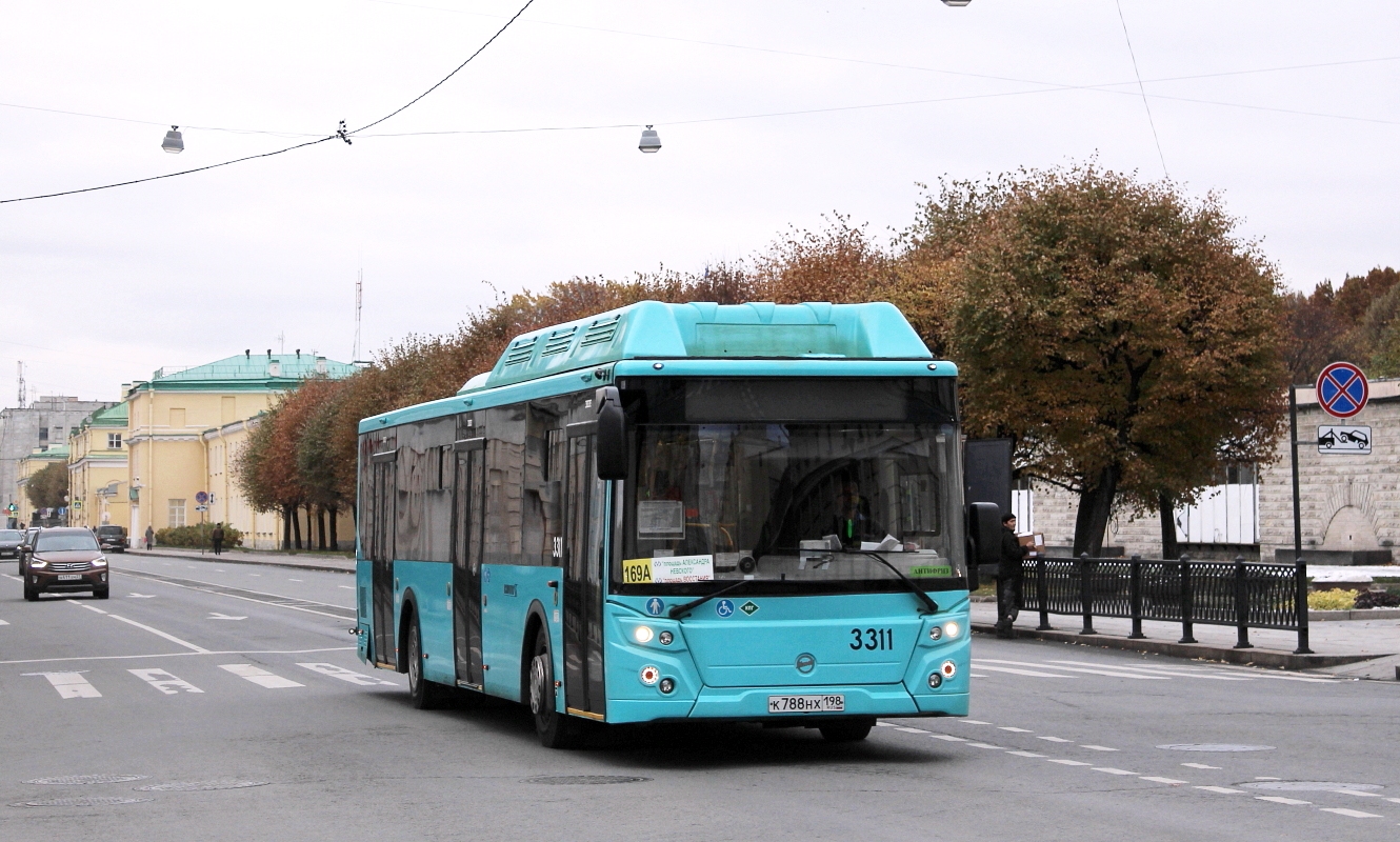 Санкт-Петербург, ЛиАЗ-5292.67 (CNG) № 3311