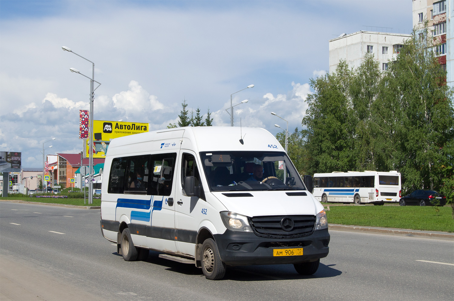 Тюменская область, Луидор-22360C (MB Sprinter) № 452