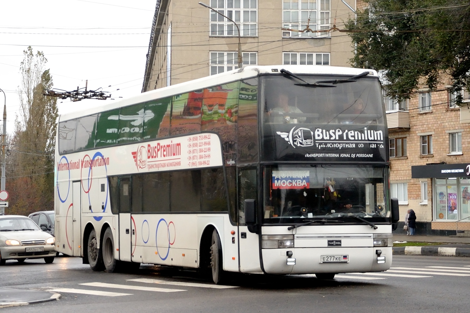 Донецкая область, Van Hool TD927 Astromega № Е 277 КЕ