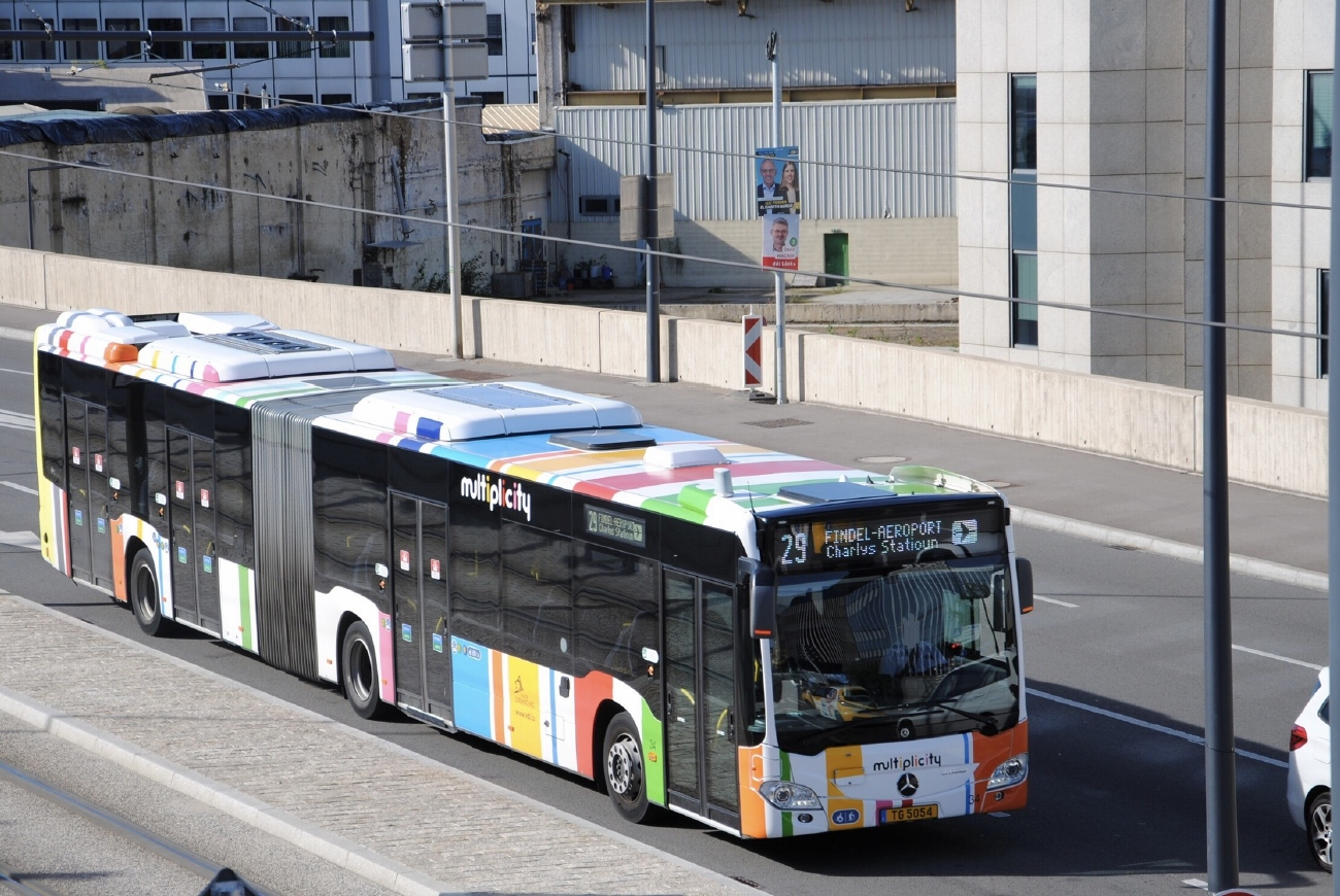 Люксембург, Mercedes-Benz Citaro C2 G hybrid № 34