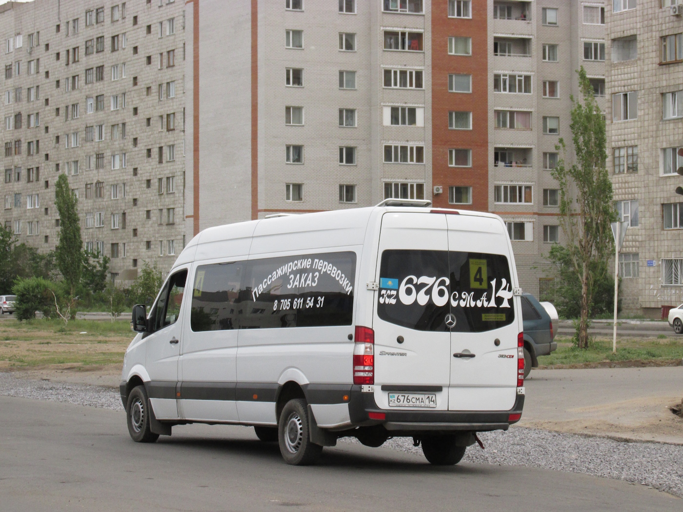 Павлодарская область, Mercedes-Benz Sprinter № 676 CMA 14