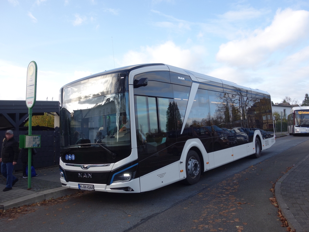 Бавария, MAN 12C Lion's City 12 E NL367 № M-AN 4568