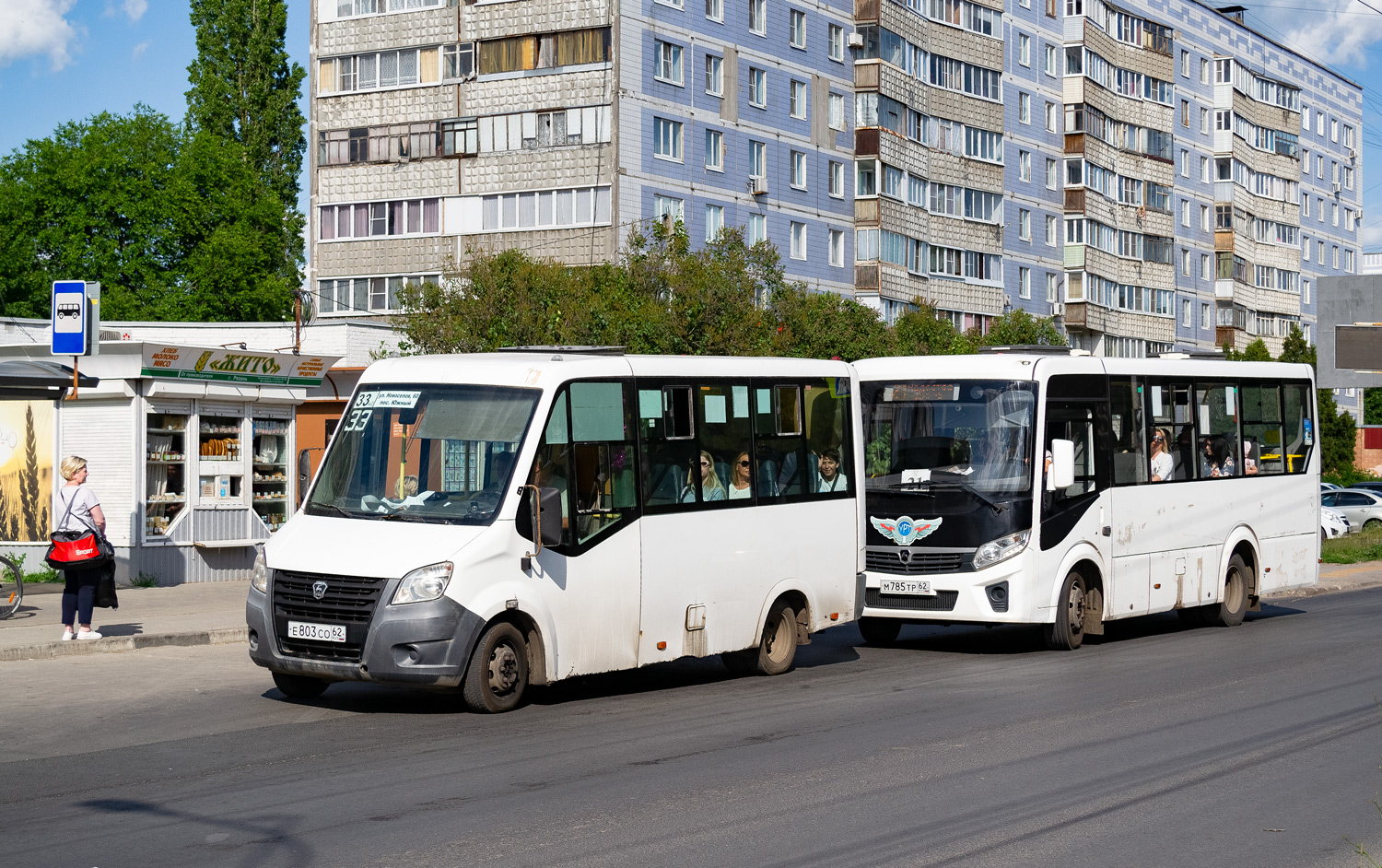 Рязанская область, ГАЗ-A64R42 Next № Е 803 СО 62