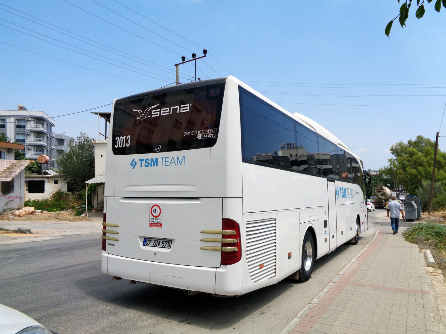 Турция, Mercedes-Benz Tourismo II 15RHD № 3013