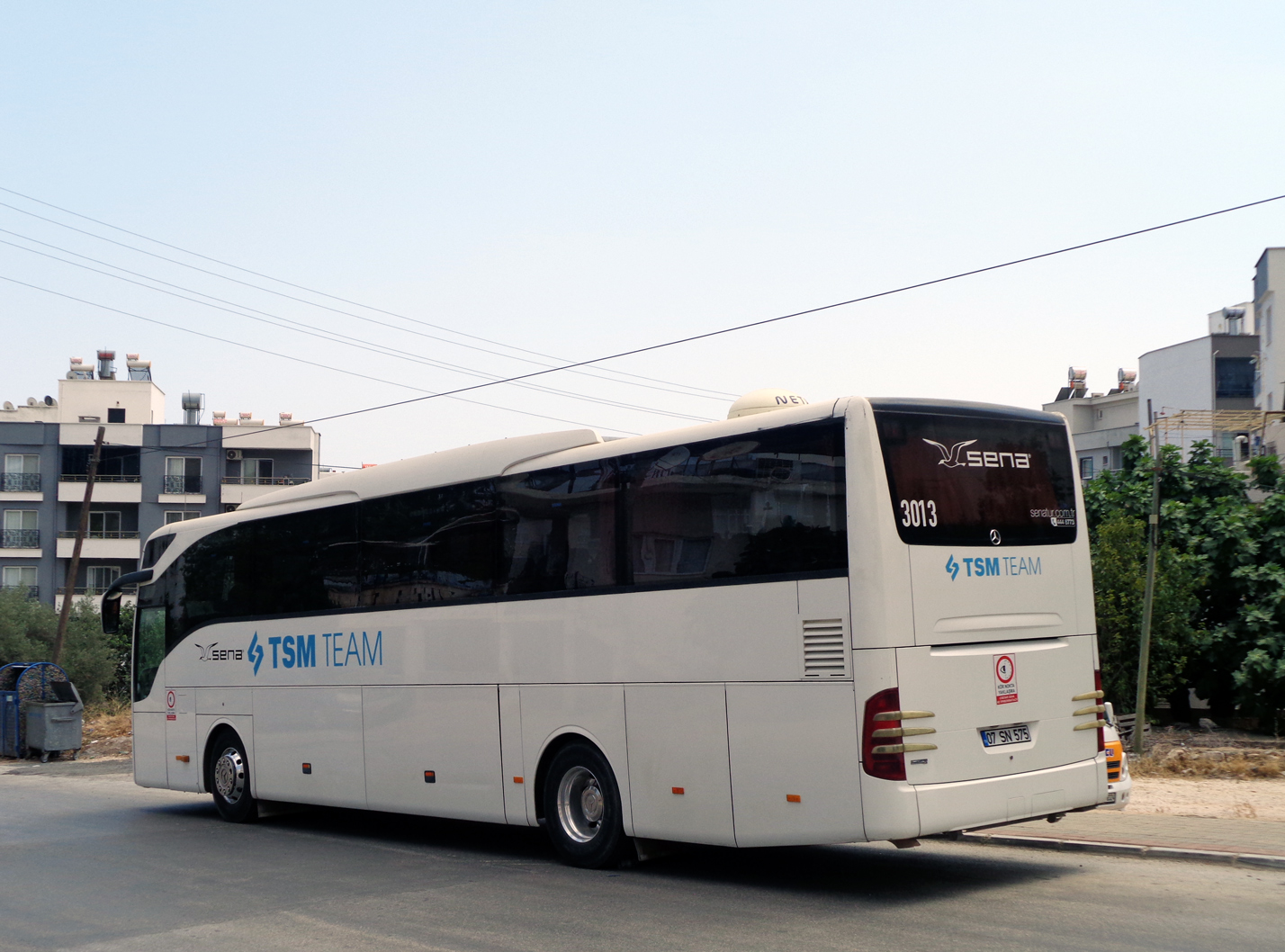 Турция, Mercedes-Benz Tourismo II 15RHD № 3013