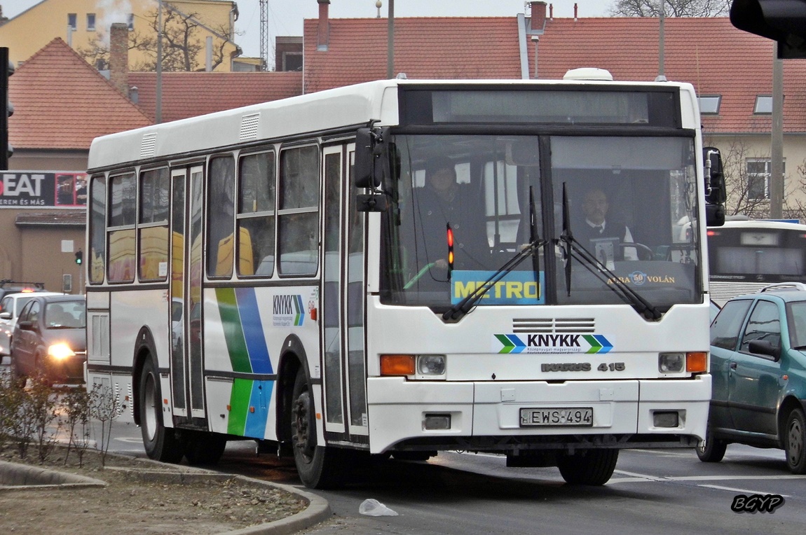 Венгрия, Ikarus 415.27 № EWS-494