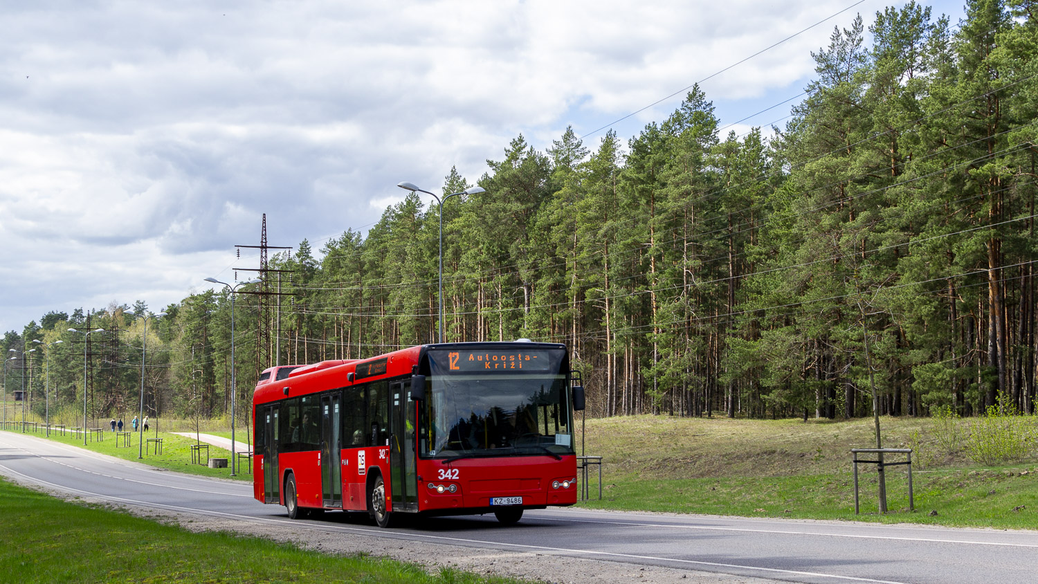 Латвия, Volvo 7700 № 342